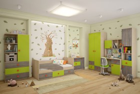 Детская комната Пуговка в Выборге - vyborg.katalogmebeli.com | фото