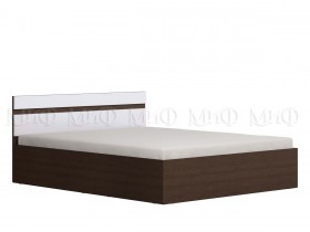 Ким кровать с подъемным механизмом 1,4 (Венге/белый глянец) в Выборге - vyborg.katalogmebeli.com | фото