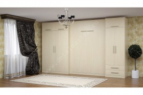 Комплект мебели со шкаф-кроватью трансформер Ратмир в Выборге - vyborg.katalogmebeli.com | фото 2