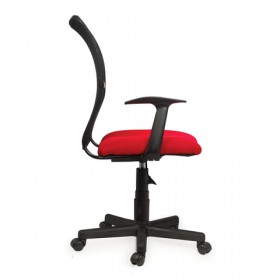 Кресло BRABIX Spring MG-307 (красно-черный) в Выборге - vyborg.katalogmebeli.com | фото 3
