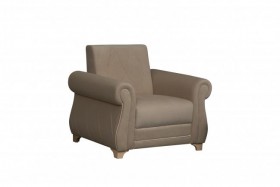 Кресло для отдыха "Порто" (велюр киви латте / микровельвет крем) в Выборге - vyborg.katalogmebeli.com | фото 1