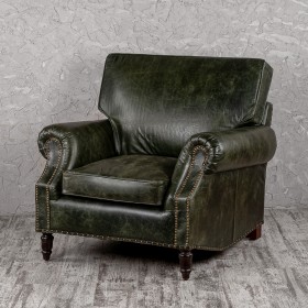 Кресло кожаное Лофт Аристократ (ширина 1070 мм) в Выборге - vyborg.katalogmebeli.com | фото