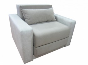 Кресло-кровать №2 (3Флок №2 капучино, 5 категория) в Выборге - vyborg.katalogmebeli.com | фото