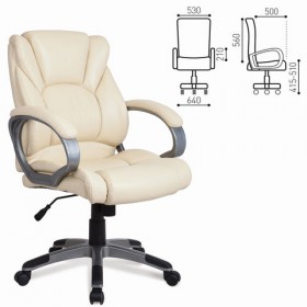 Кресло офисное BRABIX Eldorado EX-504 (бежевый) в Выборге - vyborg.katalogmebeli.com | фото
