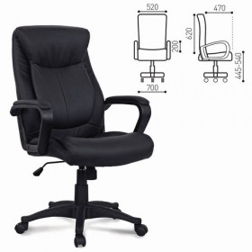Кресло офисное BRABIX Enter EX-511 (черный) в Выборге - vyborg.katalogmebeli.com | фото