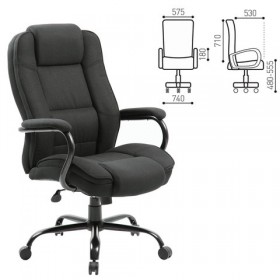Кресло офисное BRABIX Heavy Duty HD-002 (ткань) в Выборге - vyborg.katalogmebeli.com | фото