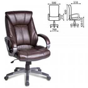Кресло офисное BRABIX Maestro EX-506 (коричневый) в Выборге - vyborg.katalogmebeli.com | фото