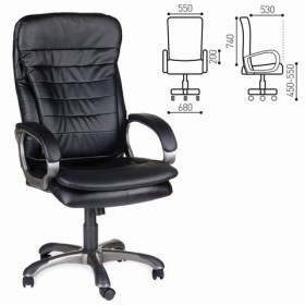 Кресло офисное BRABIX Omega EX-589 (черное) в Выборге - vyborg.katalogmebeli.com | фото
