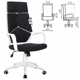 Кресло офисное BRABIX Prime EX-515 (черная ткань) в Выборге - vyborg.katalogmebeli.com | фото