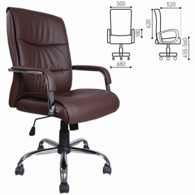 Кресло офисное BRABIX Space EX-508 (коричневый) в Выборге - vyborg.katalogmebeli.com | фото