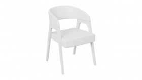 Кресло «Техас 1» (Белый матовый/Экокожа Белый №66) в Выборге - vyborg.katalogmebeli.com | фото