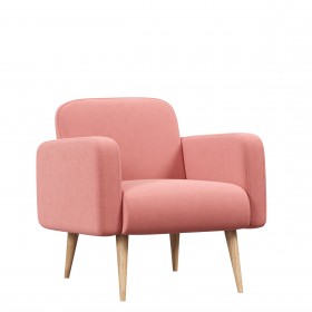 Уилбер ЛД.306010.000 Кресло (Светло-розовый, ткань UNI IDEA 1031) в Выборге - vyborg.katalogmebeli.com | фото 2