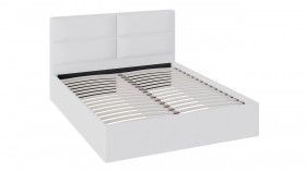 Кровать «Глосс» с мягкой обивкой тип 1 (1600) (Белая) в Выборге - vyborg.katalogmebeli.com | фото