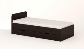 Кровать с ящиками 900 (Венге) в Выборге - vyborg.katalogmebeli.com | фото 1