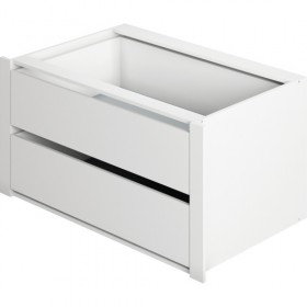 Модуль с ящиками для шкафа 600 Белый снег в Выборге - vyborg.katalogmebeli.com | фото