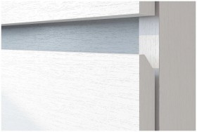 Модульная система "Токио" Пенал Белый текстурный / Белый текстурный в Выборге - vyborg.katalogmebeli.com | фото 3