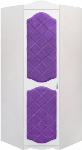 Шкаф угловой Иллюзия 32 Фиолетовый в Выборге - vyborg.katalogmebeli.com | фото