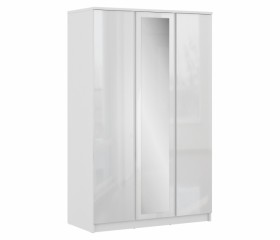 Шкаф 3-х дверный СБ-2493 Медея (Белый/Белый глянец) в Выборге - vyborg.katalogmebeli.com | фото