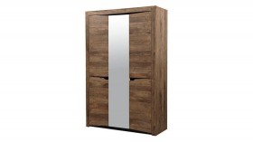 Шкаф для одежды "Лючия" (3-х дв.) (кейптаун/зеркало) в Выборге - vyborg.katalogmebeli.com | фото