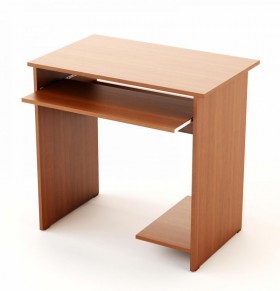 Компьютерный стол Малый упрощённый (Беленый дуб) в Выборге - vyborg.katalogmebeli.com | фото 2