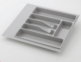 Вкладыш для кухонных принадлежностей, белый, Volpato 300 мм в Выборге - vyborg.katalogmebeli.com | фото 1